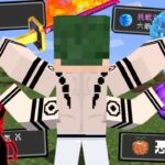 覇気、六眼、武の極致、悪魔の実、すべての力を鍛えた男【マイクラ】【マインクラフト】