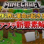 速報【マイクラ】次期アップデートの新要素紹介！神燃料の「枯れ葉」がヤバすぎる…！！