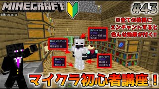 【マインクラフト】防具にエンチャントして効果を最大化しよう！【統合版マイクラ】