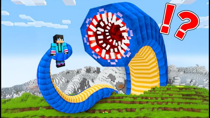 進化する危険なワームとして生きるマインクラフト【 マイクラ / マインクラフト 】