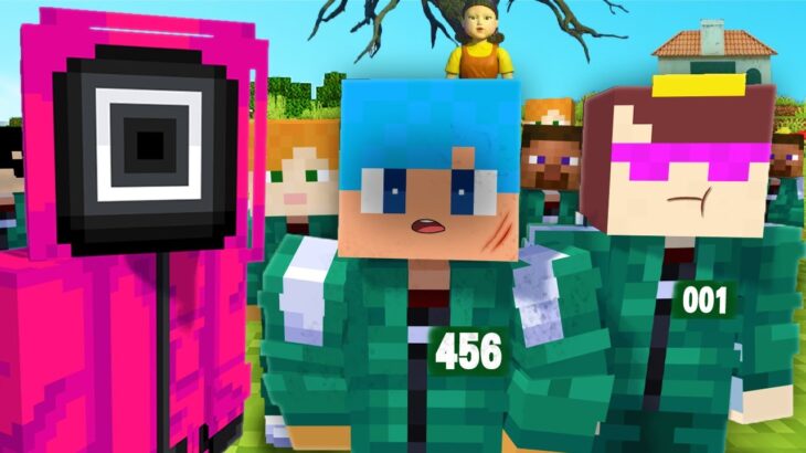 おかんとイカゲームに参戦するマインクラフト【まいくら / マインクラフト】