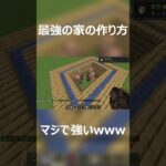 最強の家が強すぎるwww #マイクラ #れら #マインクラフト