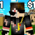 $1 vs $1,00,000 HOUSE in Minecraft