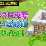 【統合版1.21.61】アルマジロを使わない虫食いシルバーフィッシュ経験値トラップの作り方【マイクラ / Minecraft】【PE/PS4/Switch/Xbox/Win10】