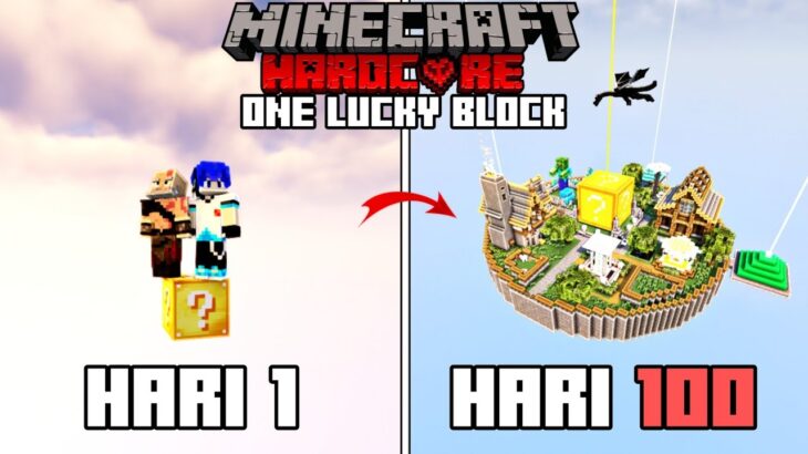 100 Hari di Minecraft One Lucky Block