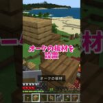 シン・マイクラサバイバル17！生き残り術大公開(家製作)　Minecraft Survival Mode Tips #いるクラ #マイクラ #shorts