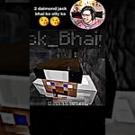 2 daimond jack bhai ke olly ke || #minecraft