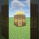 【マイクラ】簡単に作れる3×2の初期拠点【マインクラフト】【Minecraft】 #minecraft #マイクラ #マインクラフト #shorts