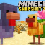 A FULL DESERT OVERHAUL, NEW CHICKENS, + MORE PLANTS ARE HERE! (minecraft snapshot 25w06a)