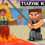 ALİ VE EFEKAN KÖTÜ BAKICIYA TUZAK KURDU! 😂 -Minecraft