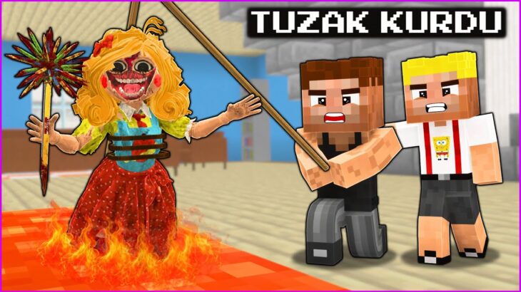 ALİ VE EFEKAN KÖTÜ BAKICIYA TUZAK KURDU! 😂 -Minecraft