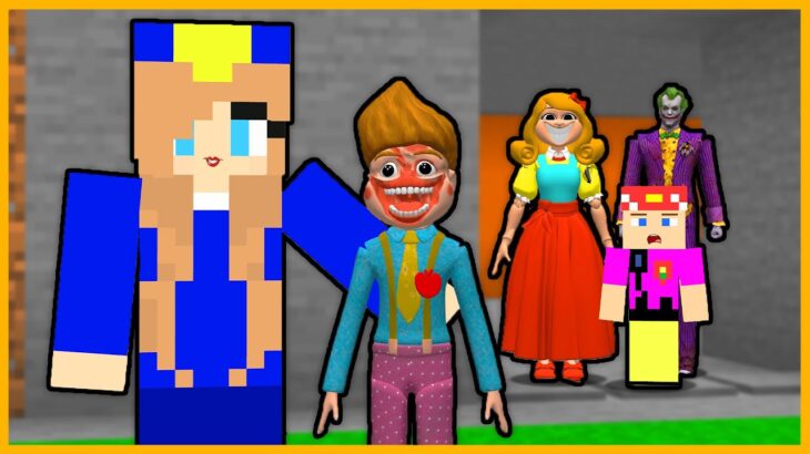ASLI POLİS KÖTÜ BAKICI VE JOKERİN BEBEĞİNİ BULDU! 😱 – Minecraft