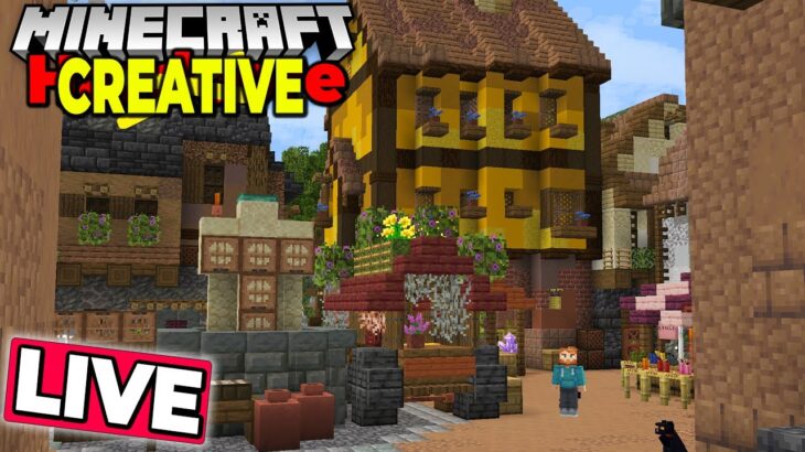 Creative Building and Planning for my Hardcore Minecraft Survival World : 1.21.4 let’s play