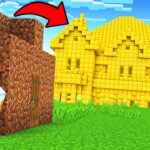 EVOLUCIONE MI CASA EN MINECRAFT!