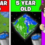 How Minecraft is Played at DIFFERENT AGES!