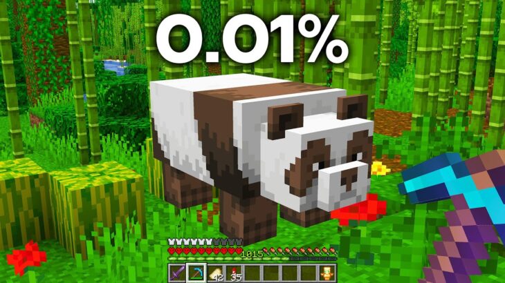 I Will Find a Brown Panda in Minecraft Hardcore…