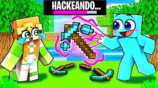 Jugando como HACKER AYUDANTE en Minecraft!