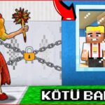 KÖTÜ BAKICI EFEKAN VE ALİ’Yİ EVE KİLİTLEDİ! 😱 – Minecraft