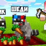 😂ШЕДИ И НУБИК СТАЛИ ЕНОТАМИ И ЗАТРОЛЛИЛИ ЛЕСКУ В МАЙНКРАФТ! MINECRAFT