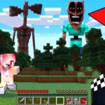 😨ВЫЖИВАНИЕ ПРОТИВ МИМИКА И СИРЕНОГОЛОВОГО В МАЙНКРАФТ! ШЕДИ ЛЕСКА И НУБИК MINECRAFT