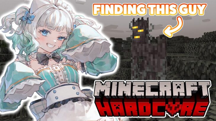 【MINECRAFT HARDCORE】how many new snapshot things can we find before our death?! 【Maid Mint Fantôme】