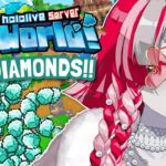 【MINECRAFT – HOLOLIVE NEW SERVER】LET’S GET SOME DIAMOND ARMOR!!【Kureiji Ollie】