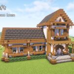 【マインクラフト】ペールオークとトウヒの家の作り方【マイクラ建築】【Minecraft】