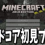 マインクラフトのハードコア初見プレイ【Minecraft】