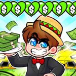 ¡Minecraft con CORAZONES de DINERO! 💚💰🤑 SILVIOGAMER MINECRAFT PERO