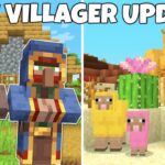 NEW Minecraft SPRING UPDATE! Villager Changes & More! Minecraft Bedrock Edition Beta 1.21.70.23