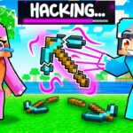 Playing As A Friendly HACKER in Minecraft!