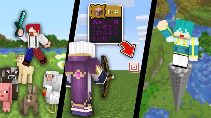 【マイクラ】新しいRTA競技を考えよう選手権！！【マインクラフト】