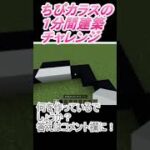 ＃Shorts  ＃ちびカラス237【1分間建築チャレンジ】＃69　＃Vtuber #小学生vtuber #関西弁 #Minecraft 　#マインクラフト