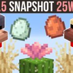 Snapshot 25W06A | New Chickens, Cactus Flower & Dry Grass | Minecraft 1.21.5