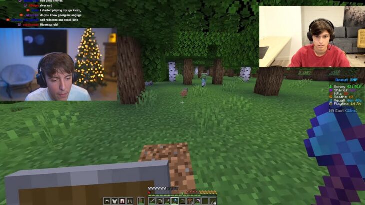 Streaming Until $100M on Donut SMP