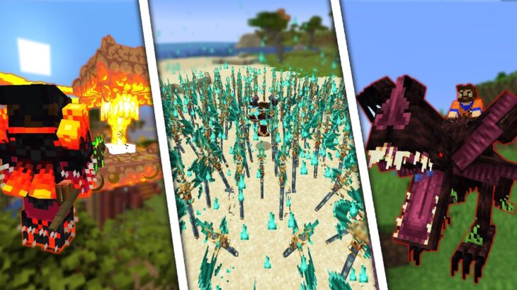 T.O Magic ‘N Extra – Iron’s Spells Addon FULL showcase! (Minecraft 1.20.1)