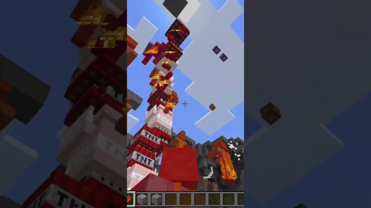 TNTとゾンビが降ってくるカオスすぎる世界！🔥マイクラコマンド🔥