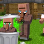 WHY IS EVERYONE TROLLING THIS MINECRAFT VILLAGER