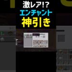 激レアエンチャント来た！！？#マインクラフト#マイクラ#マインクラフト実況 #マイクラ実況 #minecraft #ゲーム実況#shortsvideo #shorts