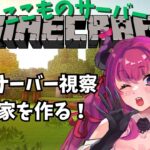 【マインクラフト/minecraft】資源サーバーができたらしいので家の素材を集めに行く🔥【ここもの♡天魔カロン♡新人Vtuber】