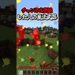 〇〇した人の魔法武器【マインクラフト】#マイクラ #shorts