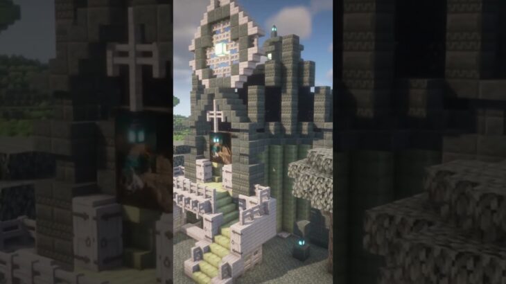 【マイクラ】サバイバルで【ペールオークとスカルクを使ったプラネタリウム】【shorts】  #マインクラフト #minecraft   #サバイバル　#shorts