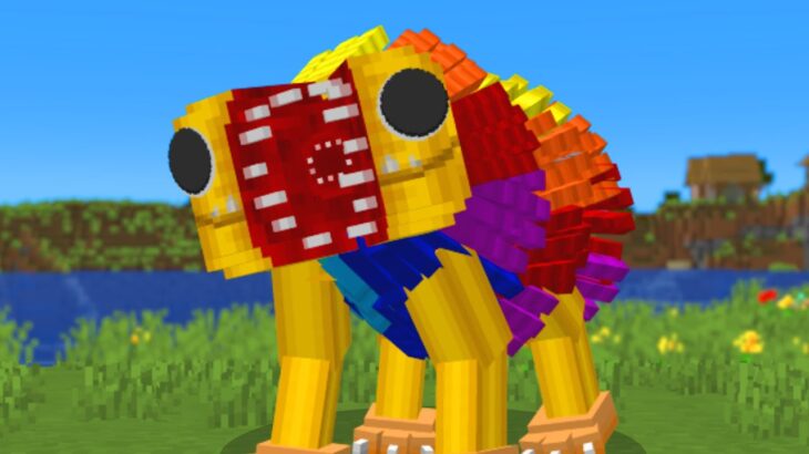 【マイクラ】モブをポピープレイタイム４に作り直すマインクラフト