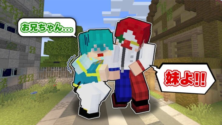 【マイクラ】双子の兄妹として絆を試すマインクラフト