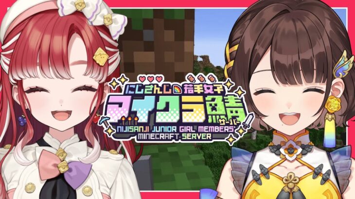 【#にじ若手女子マイクラ】べりがりこで遊ぼう✨【司賀りこ/にじさんじ】