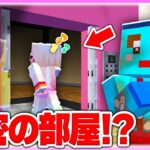 🌈女の子の家にある「秘密のエレベーター」がやばすぎる.. 【まいくら / マインクラフト】