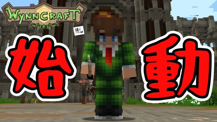 剣と魔法で戦う世界一の鯖はツッコミ所の多さも世界一のようです【マイクラwynncraft実況プレイ#1】