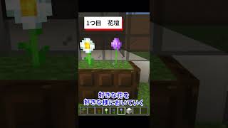 家づくりにお勧め装飾10選🛏️（花壇編）【まいくら/マインクラフト】　つゆたけ