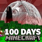 ジェイジェイとマイキー、マインクラフトでエレン・イェーガー・タイタンから100日間生き延びる。 – まいぜん !