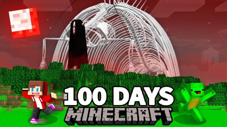 ジェイジェイとマイキー、マインクラフトでエレン・イェーガー・タイタンから100日間生き延びる。 – まいぜん !